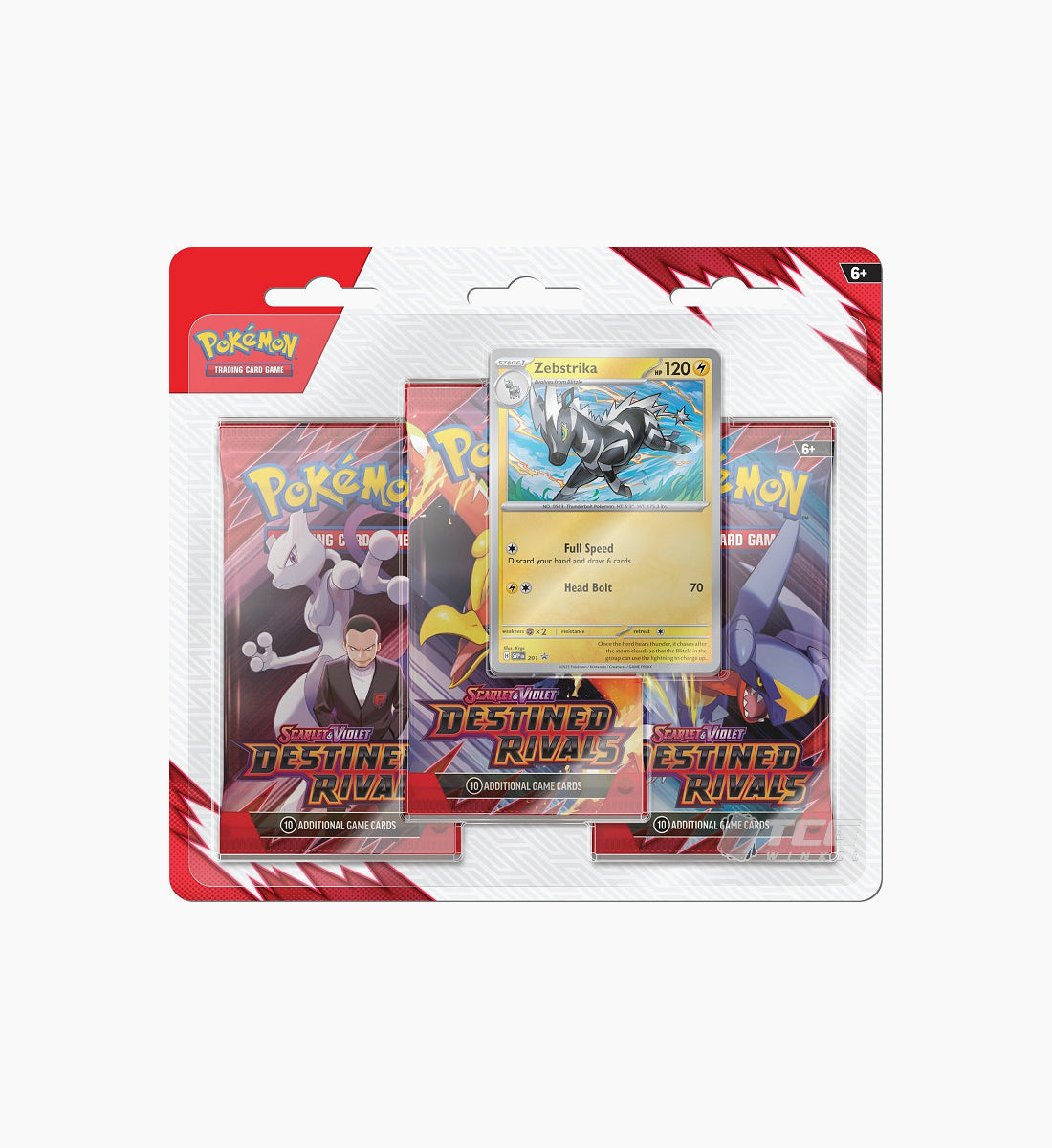 Pokémon TCG Scarlet & Violet Destined Rivals 3-Pack Blister