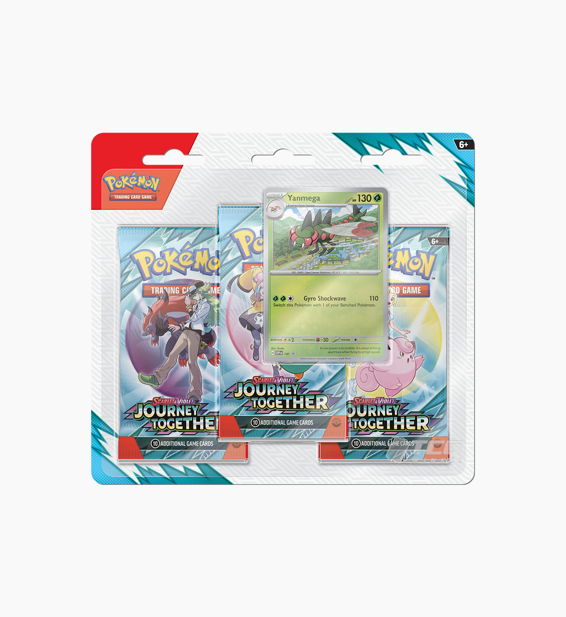 Pokémon TCG Scarlet & Violet Journey Together 3-Pack Blister