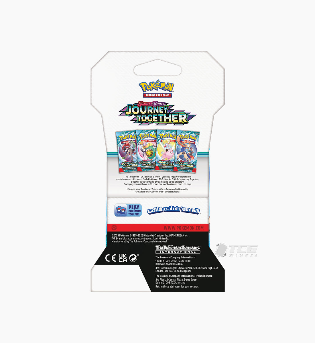 Pokémon TCG Scarlet & Violet Journey Together Sleeved Booster