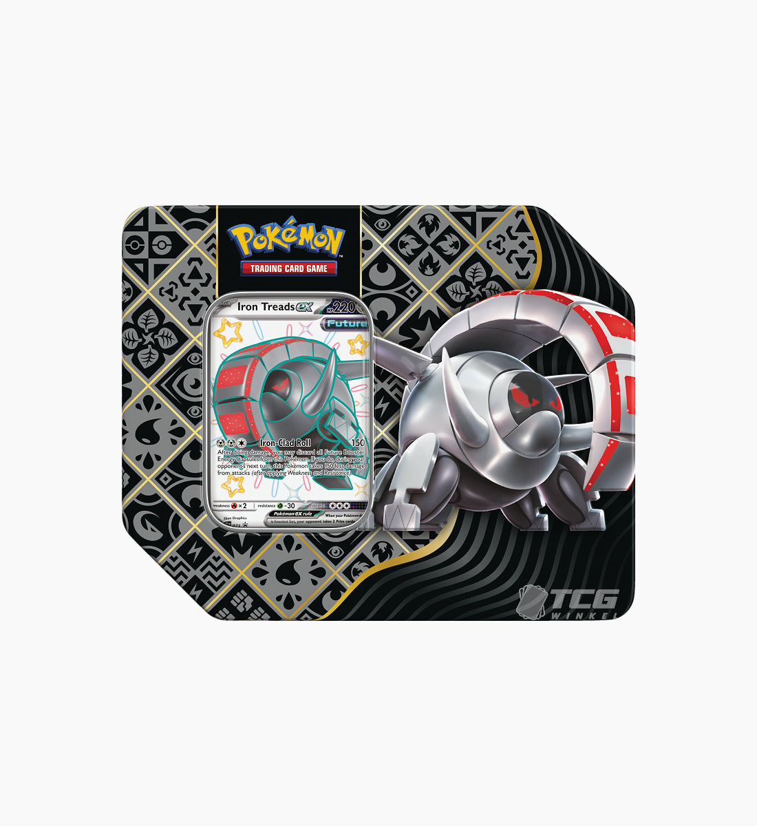 Pokémon TCG Scarlet & Violet Paldean Fates Large EX Tin