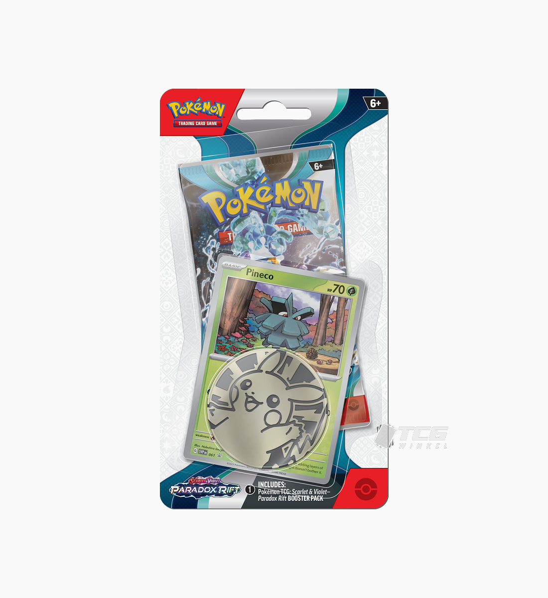 Pokémon TCG Scarlet & Violet Paradox Rift Checklane Blister