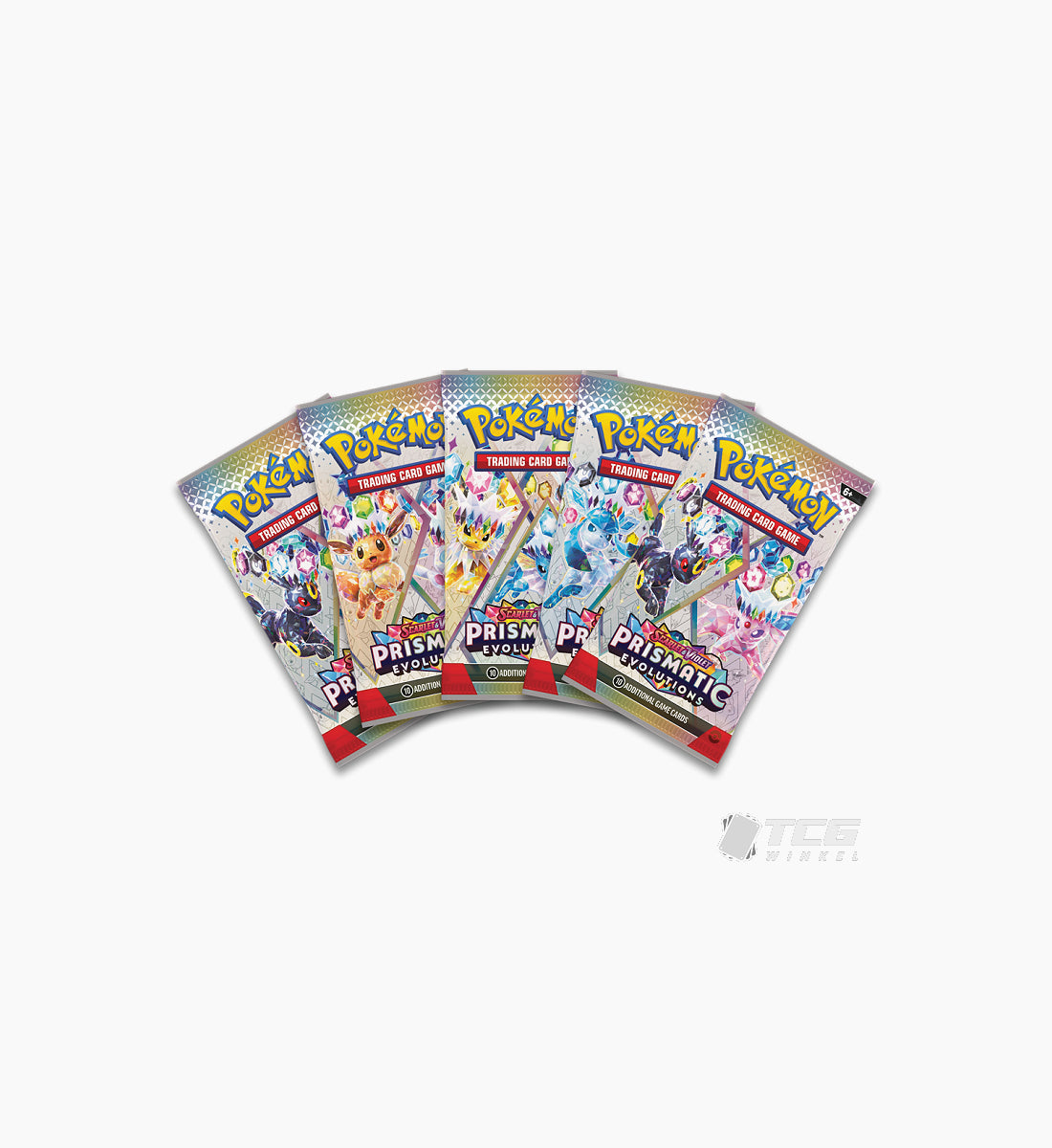 Pokémon TCG Scarlet & Violet Prismatic Evolutions Binder Collection Booster Packs