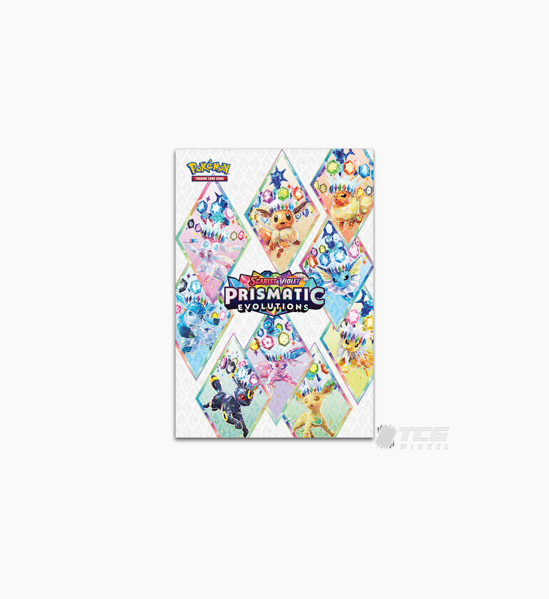 Pokémon TCG Scarlet & Violet Prismatic Evolutions Poster Collection Flyer