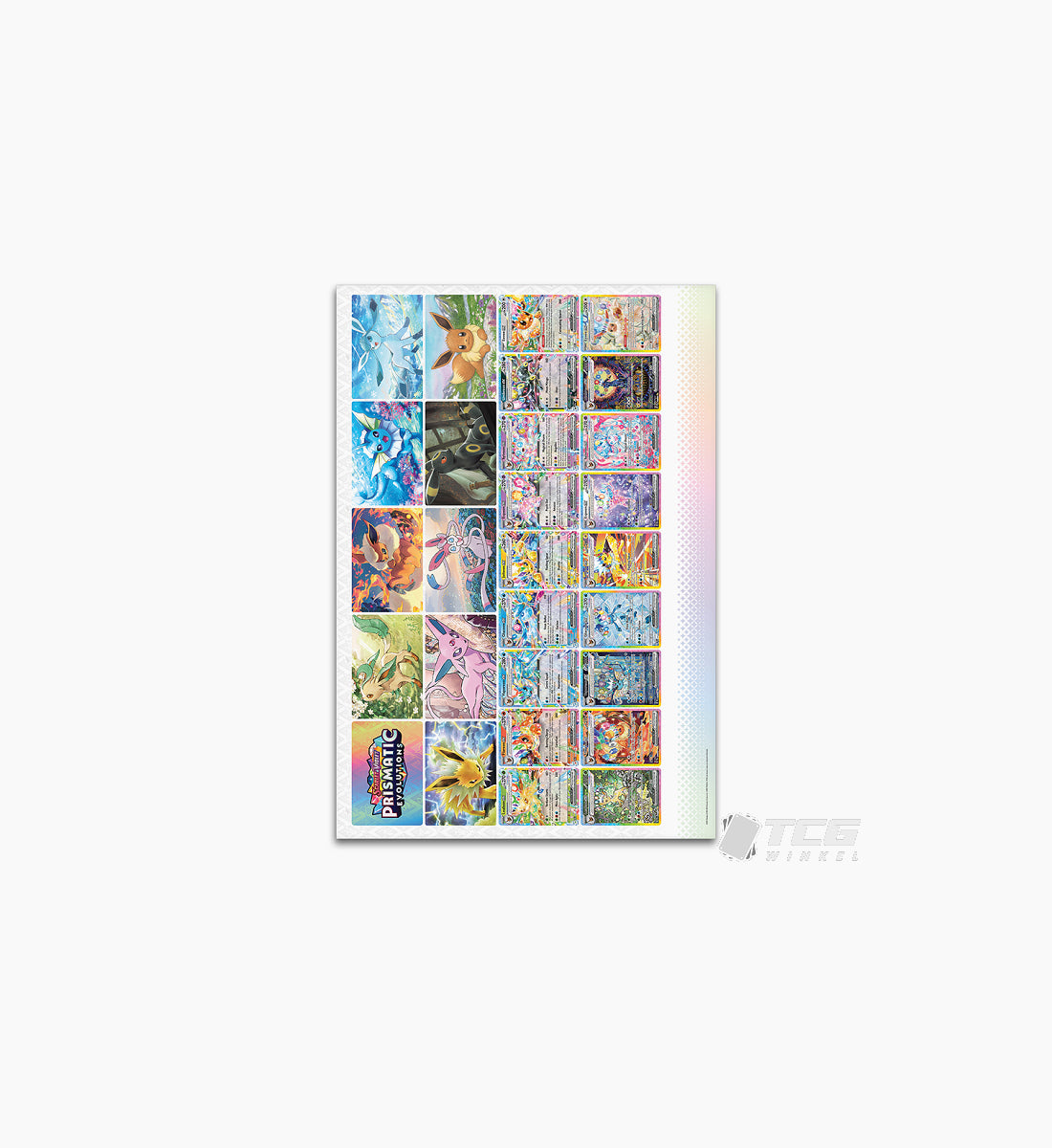 Pokémon TCG Scarlet & Violet Prismatic Evolutions Poster Collection Poster