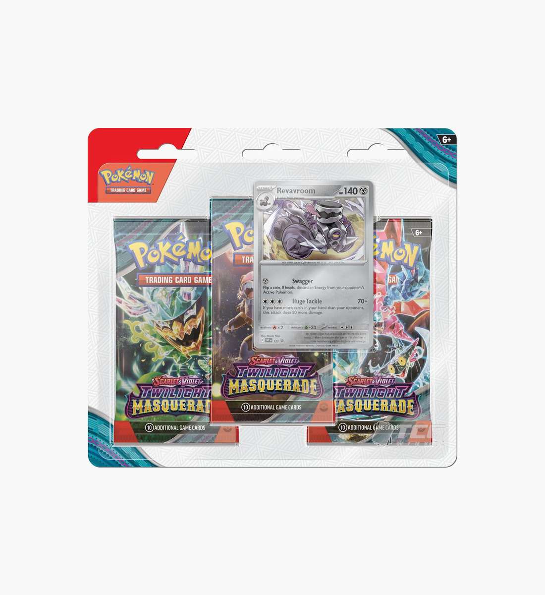 Pokémon TCG Scarlet & Violet Twilight Masquerade 3-Pack Blister