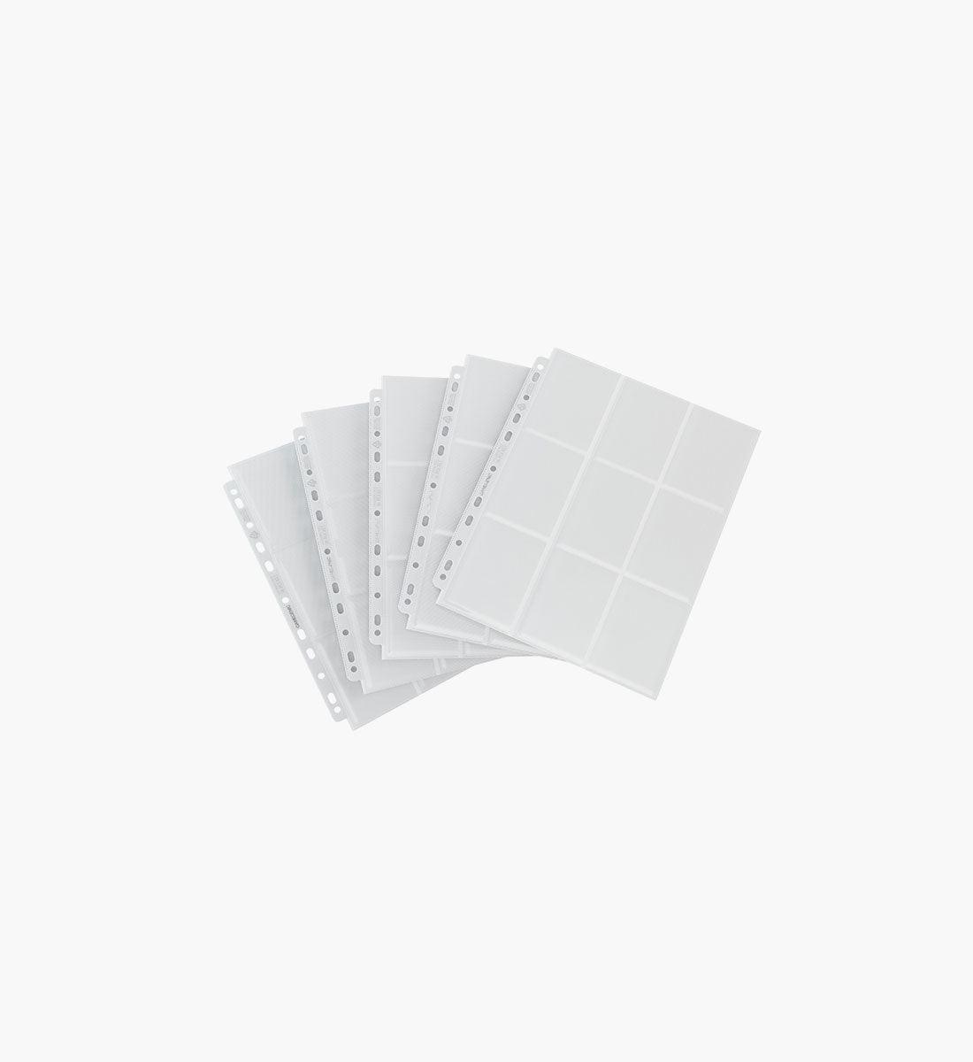 Gamegenic 18-Pocket Sideloading Page Wit 10 stuks - TCG Winkel