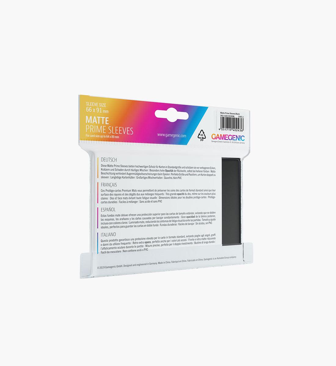 Gamegenic Matte Prime Sleeves 100 stuks - TCG Winkel