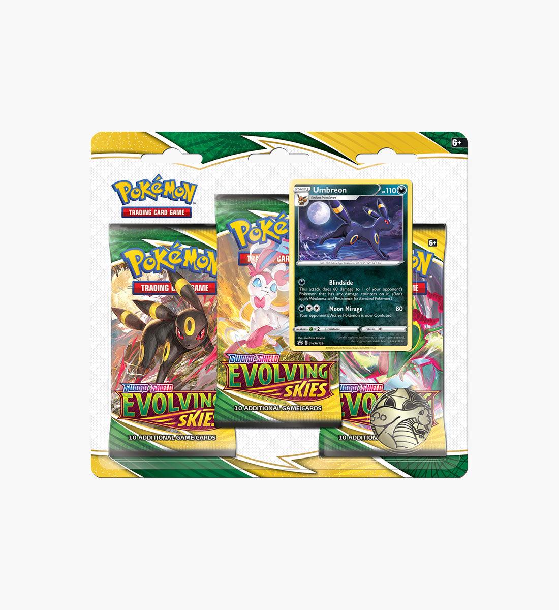 Pokémon TCG Evolving Skies 3-Pack Blister - TCG Winkel