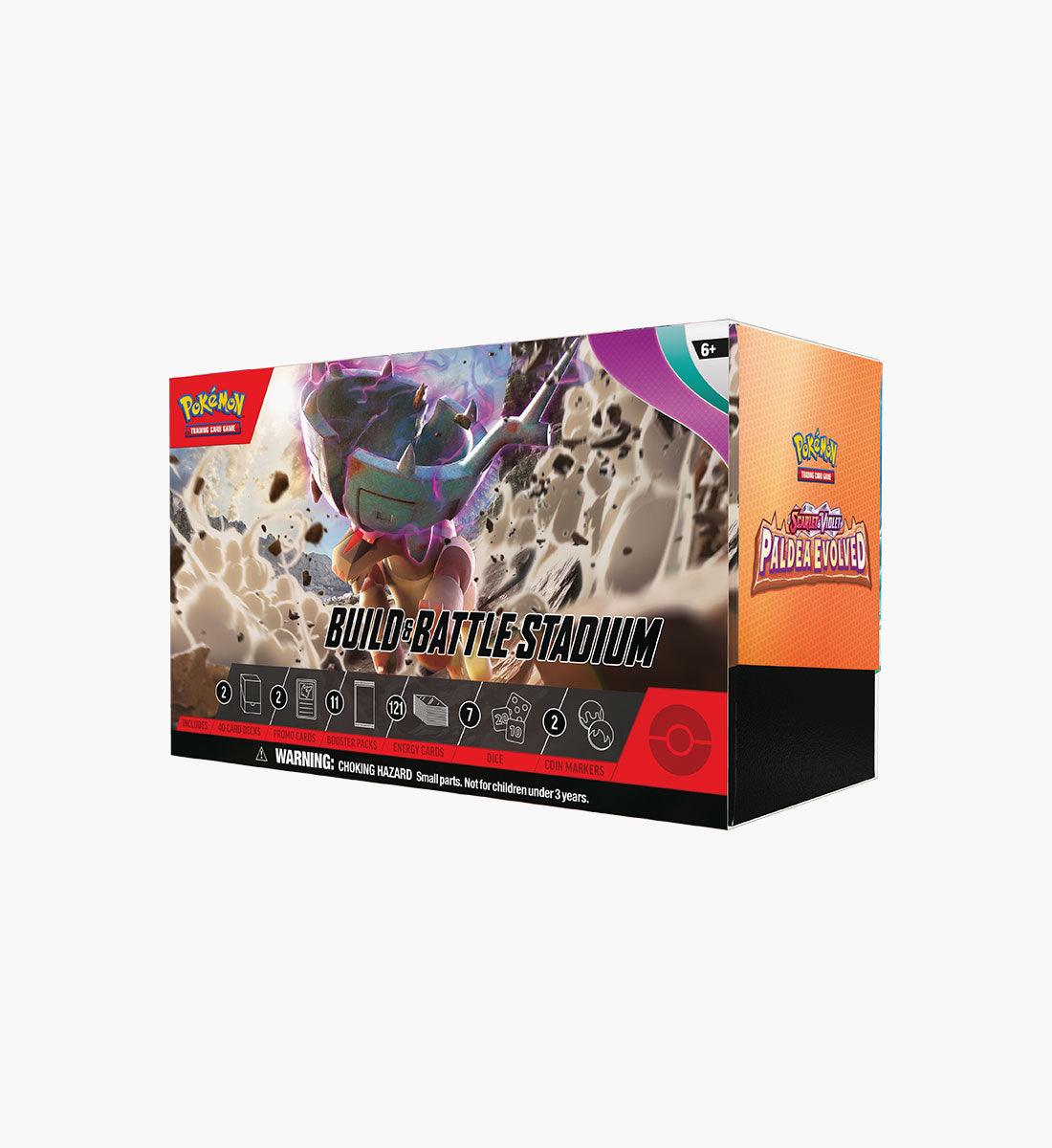 Pokémon TCG Scarlet & Violet Paldea Evolved Build & Battle Stadium - TCG Winkel