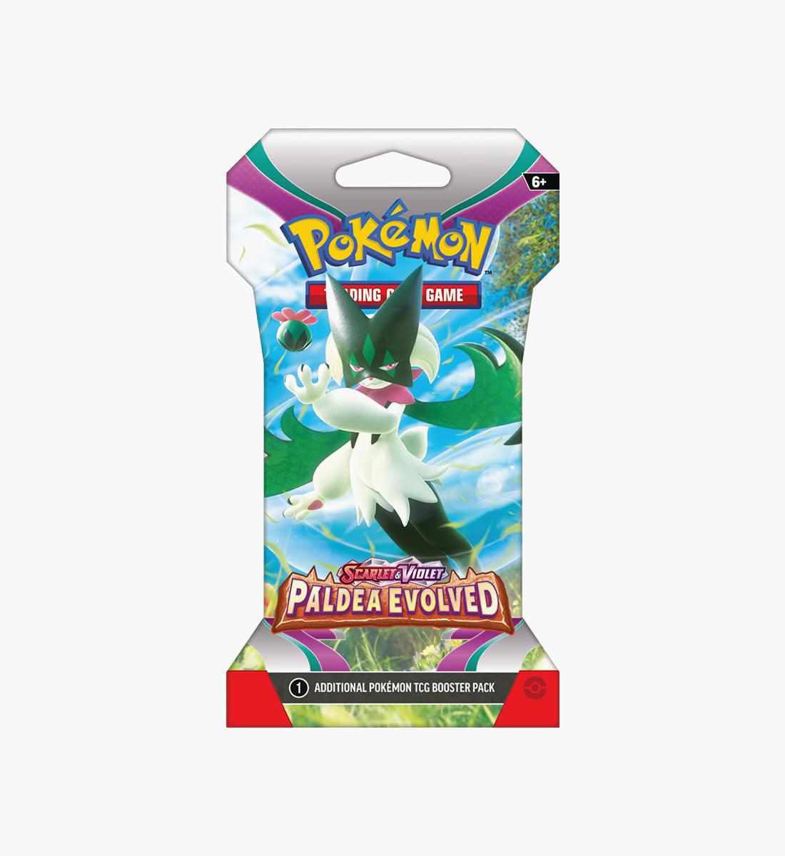 Pokémon TCG Scarlet & Violet Paldea Evolved Sleeved Booster - TCG Winkel