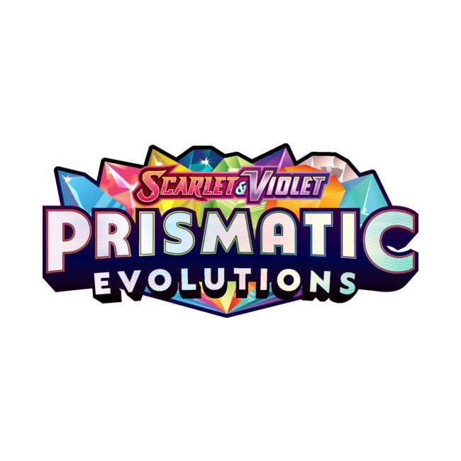 Pokémon TCG Scarlet & Violet Prismatic Evolutions Logo