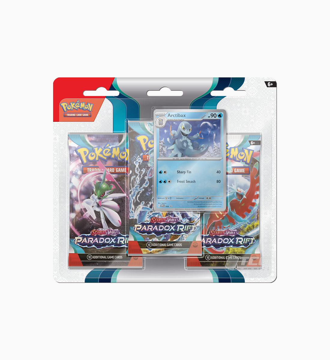 Pokémon TCG Scarlet &amp; Violet Paradox Rift 3-Pack Blister