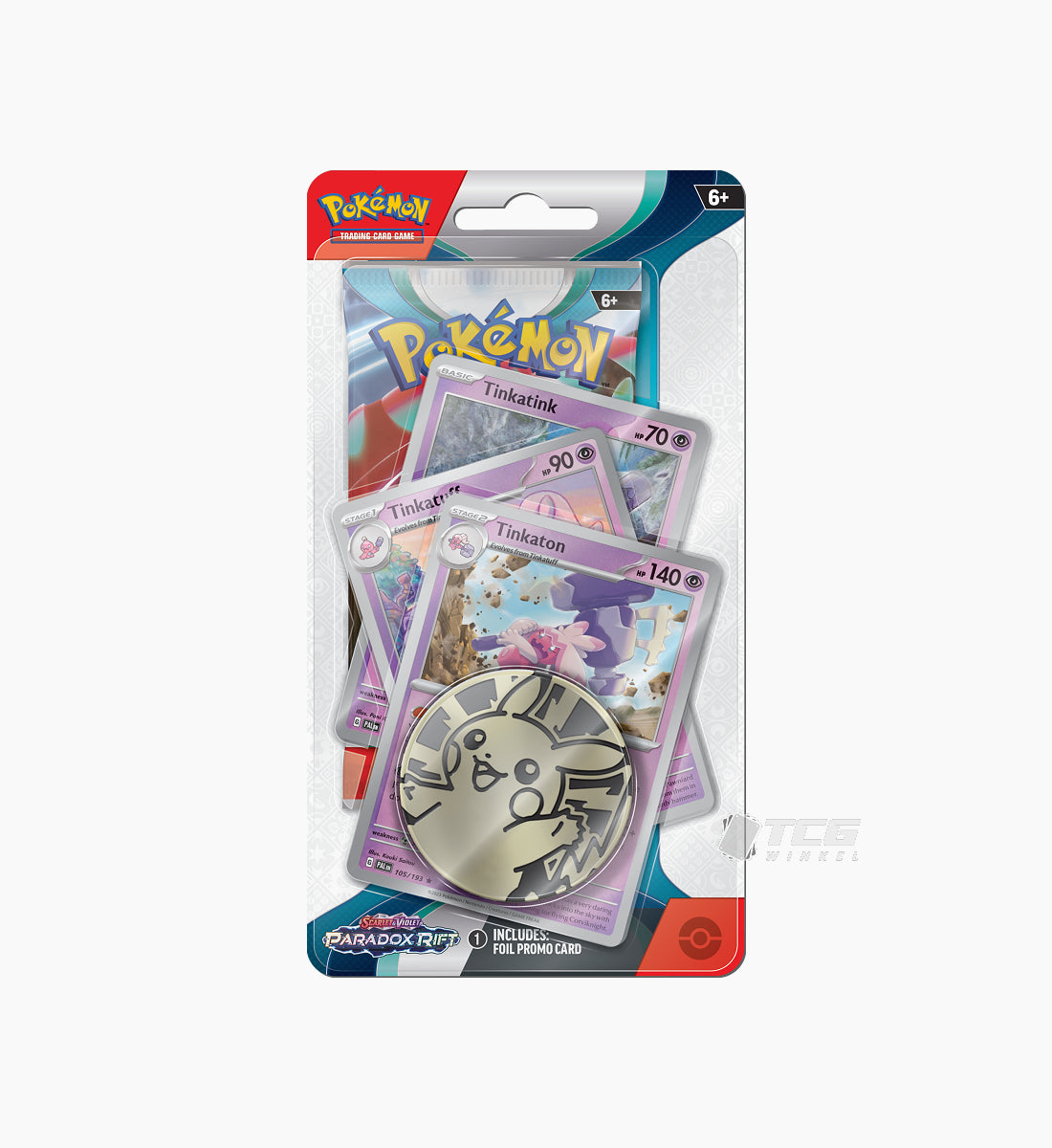Pokémon TCG Scarlet &amp; Violet Paradox Rift Premium Checklane Blister