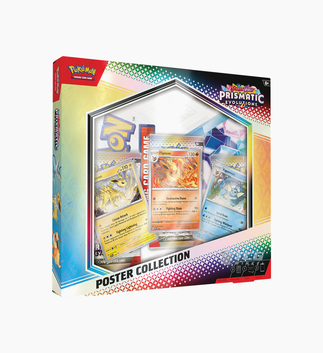 Pokémon TCG Scarlet &amp; Violet Prismatic Evolutions Poster Collection