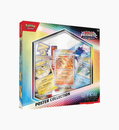 Pokémon TCG Scarlet &amp; Violet Prismatic Evolutions Poster Collection