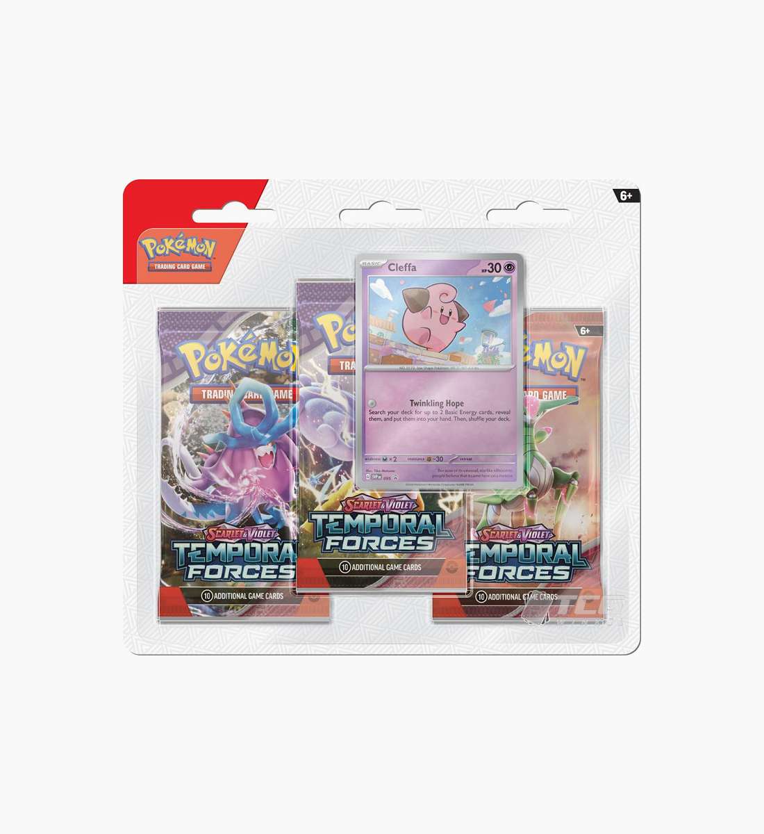 Pokémon TCG Scarlet & Violet Temporal Forces 3-Pack Blister