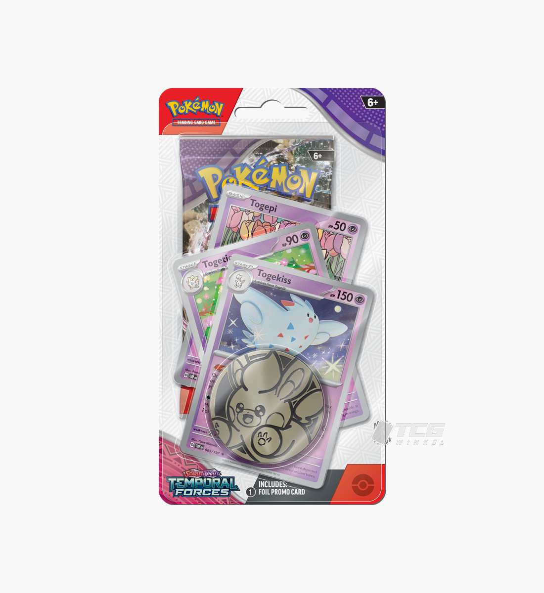 Pokémon TCG Scarlet & Violet Temporal Forces Premium Checklane Blister