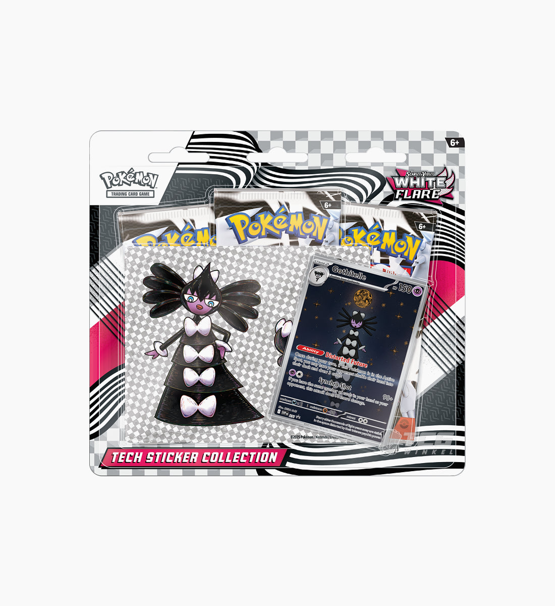 Pokémon TCG Scarlet &amp; Violet White Flare Tech Sticker Collection