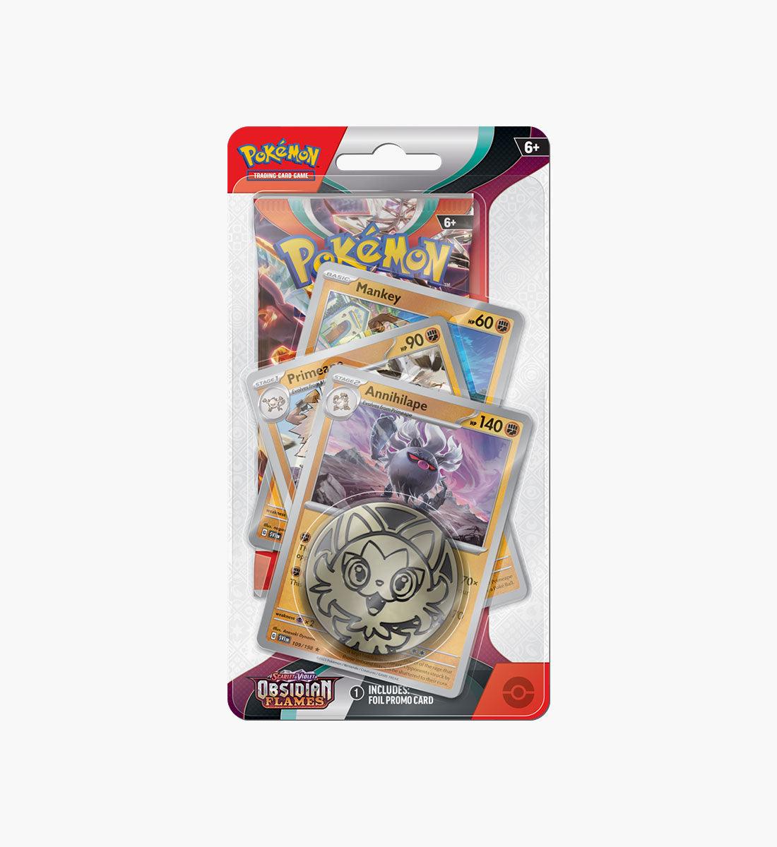 Pokémon TCG Scarlet &amp; Violet Obsidian Flames Premium Checklane Blister - TCG Winkel