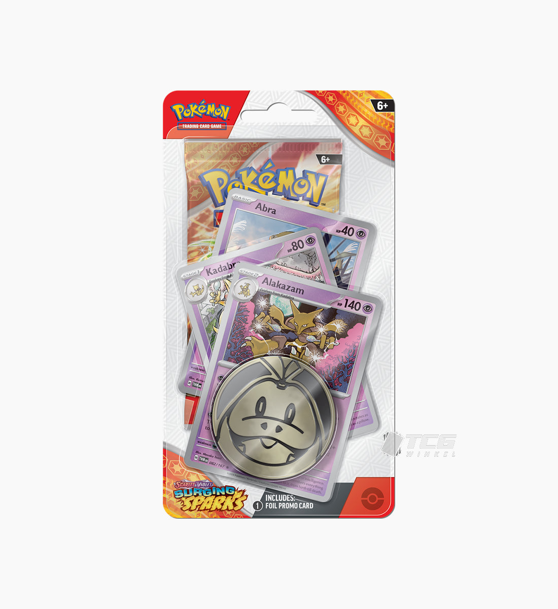 Pokémon TCG Scarlet &amp; Violet Surging Sparks Premium Checklane Blister