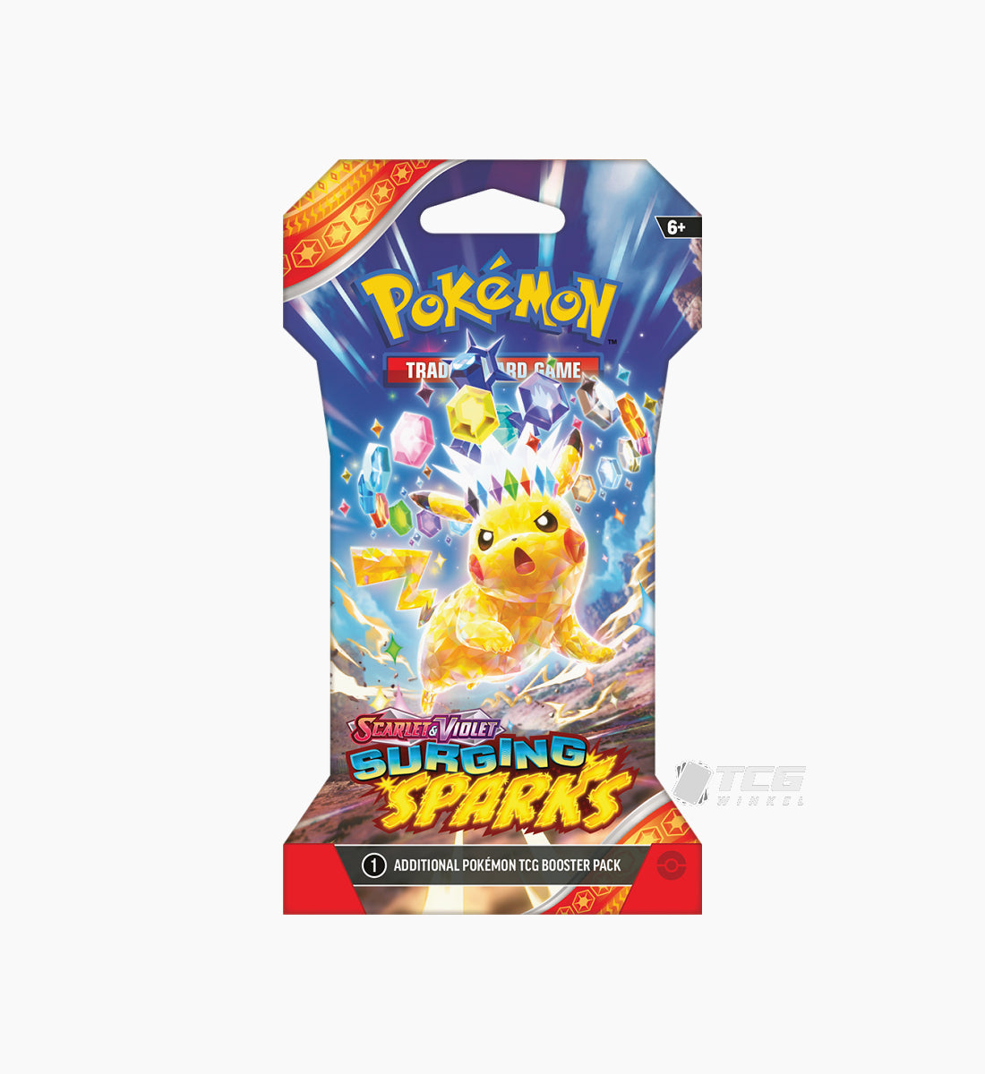 Pokémon TCG Scarlet &amp; Violet Surging Sparks Sleeved Booster