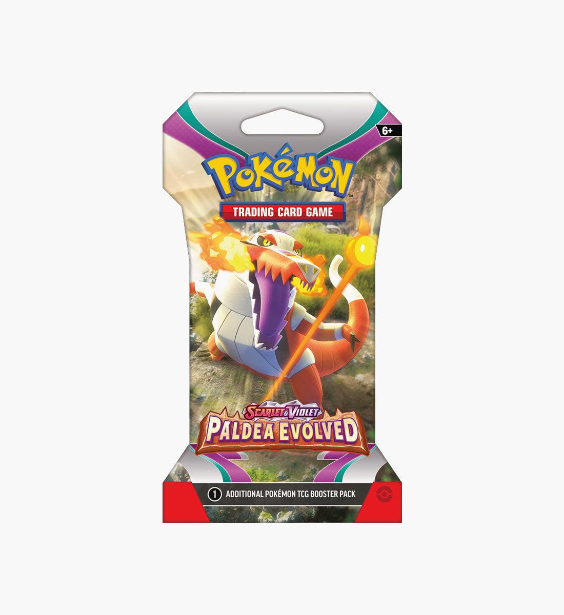 Pokémon TCG Scarlet & Violet Paldea Evolved Sleeved Booster - TCG Winkel