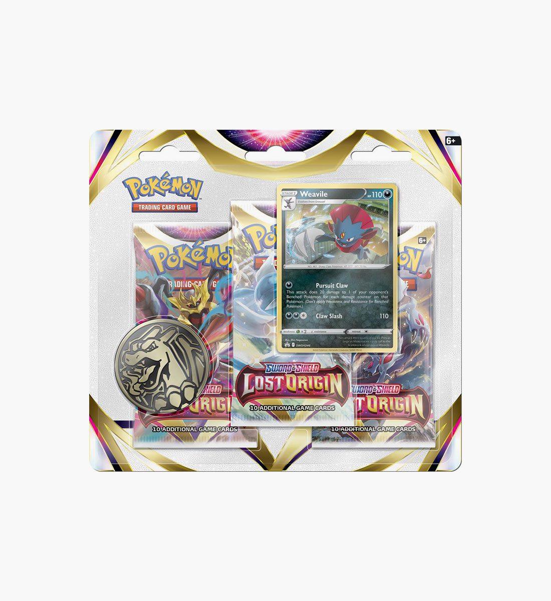 Pokémon TCG Lost Origin 3-Pack Blister - TCG Winkel