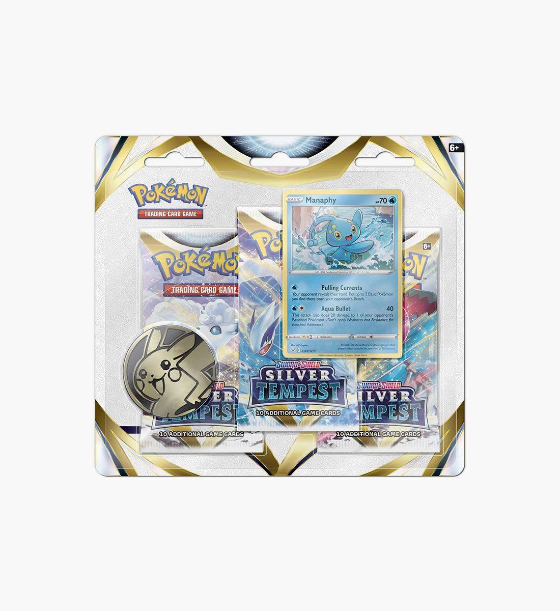 Pokémon TCG Silver Tempest 3-Pack Blister - TCG Winkel