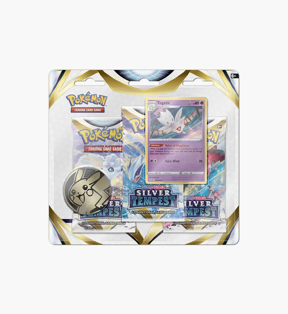 Pokémon TCG Silver Tempest 3-Pack Blister - TCG Winkel